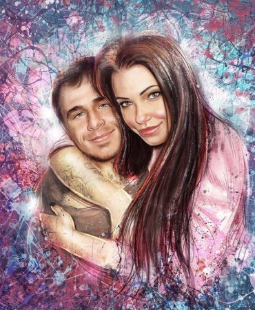 Дрим арт на холсте