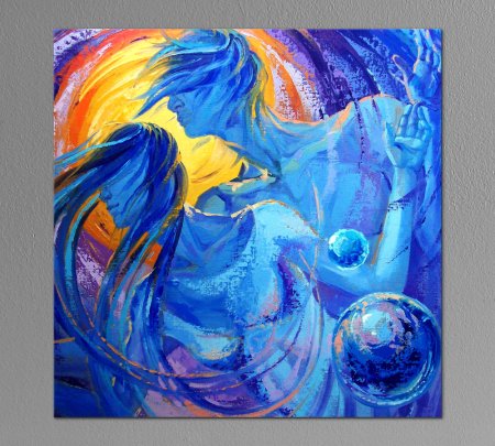 Живопись о любви Абстрактная