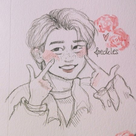 Скетчи Stray Kids Феликс