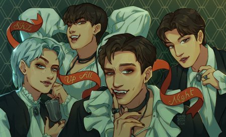 Up all Night Stray Kids обложка