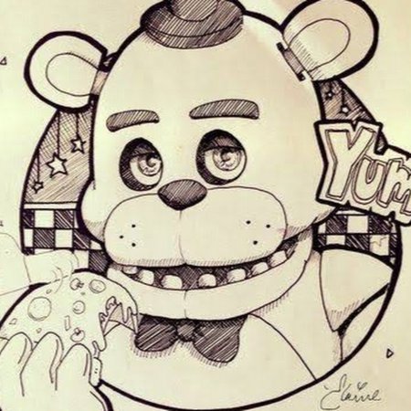 Рисунки ФНАФ Фредди