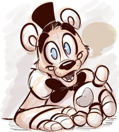 ФНАФ Фредди арт для срисовки