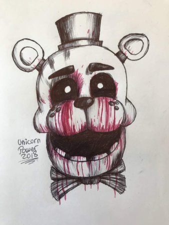 Фредди зарисовка