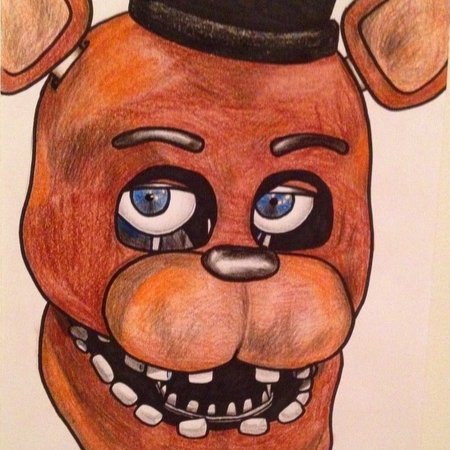 Фредди ФНАФ 1 арт