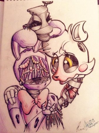 Рисунки ФНАФ СПРИНГТРАП