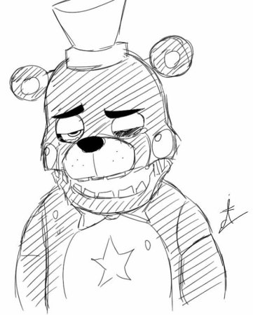 Маска fnaf9 Фредди