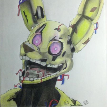 Арты спрингтрапа из FNAF 3