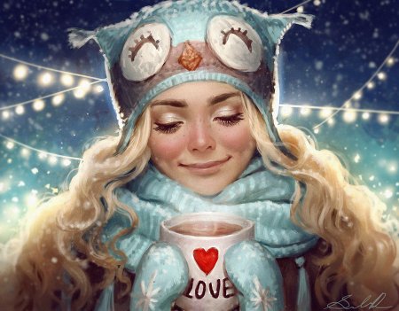 Зимние аватарки