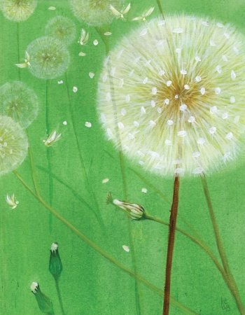 Одуванчик арт