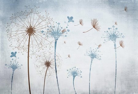 Фреска одуванчики