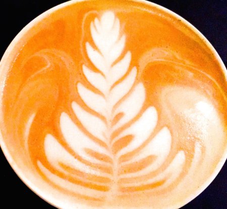 Latte Art Розетта