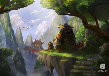 World of Warcraft Пандария арт