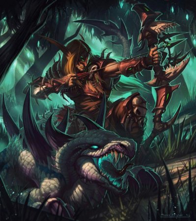 Wow охотник арт нежить