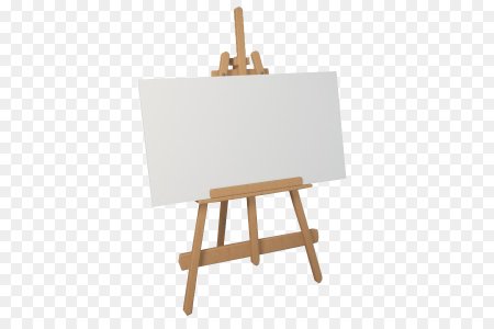 Мольберт с холстом