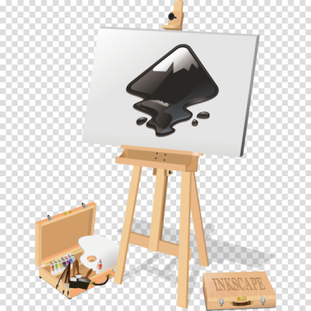 Мольберт для рисования вектор