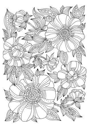 Раскраска антистресс