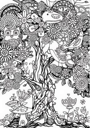 Раскраска антистресс