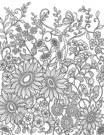 Мандала цветок