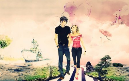 Романтические рисунки