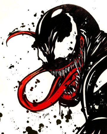 Тату Марвел Веном