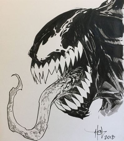 Человекповук продив Веном