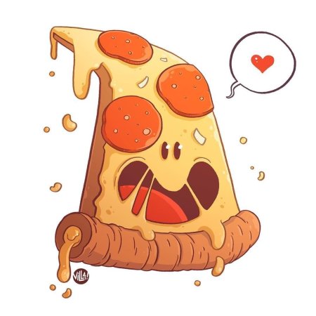 Пицца рисунок