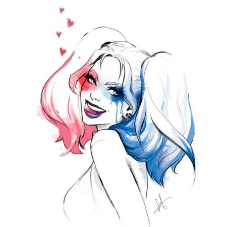 Харли Квин дл срисовки