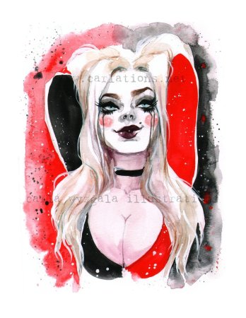 Харли Квинн арт