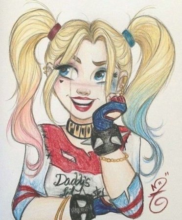 Зарисовки Харли Квинн