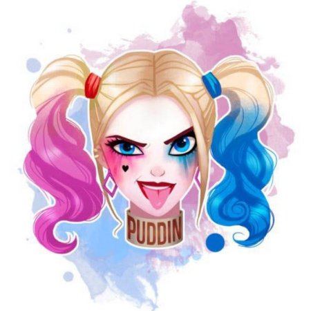 Харли Квинн для срисовки