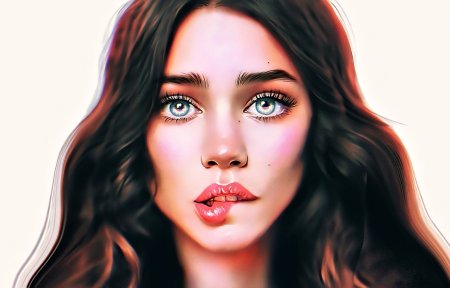 Procreate портреты Джулия Разумова