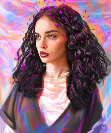 Портрет в мультяшном стиле