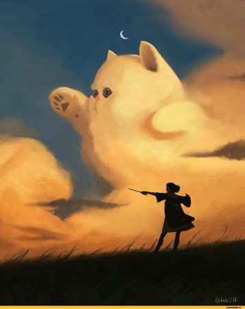 Кот облако