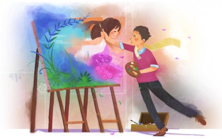 Рисунки красками для подростка