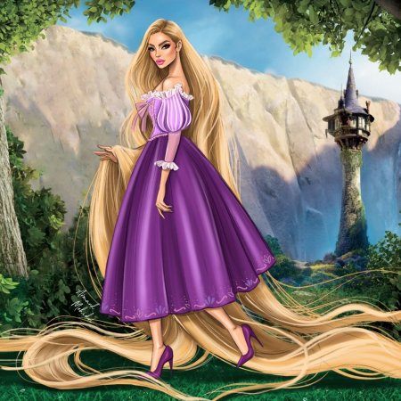 Изабель Стауб принцессы Рапунцель