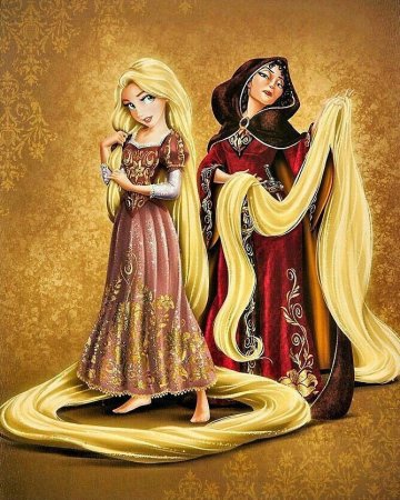 Рапунцель аниме