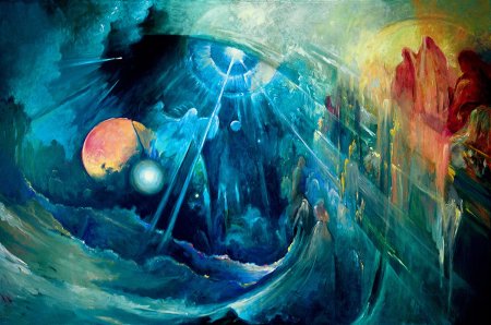 Художник Фрейдун Рассули