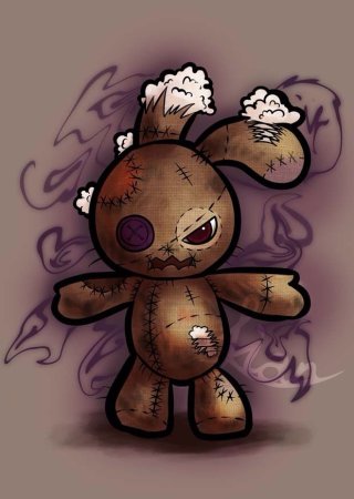 Кукла вуду эскиз