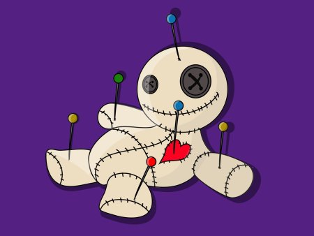 Кукла вуду милая