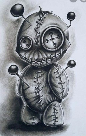 Кукла вуду кукла хоррор