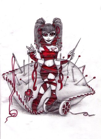 Кукла вуду аниме