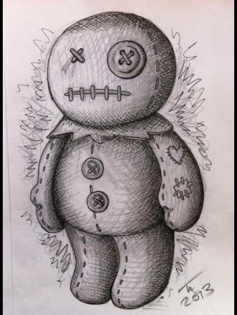 Вуду рисунок