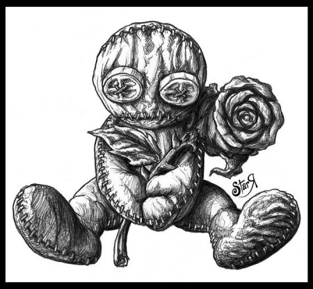 Кукла вуду марионетка аниме