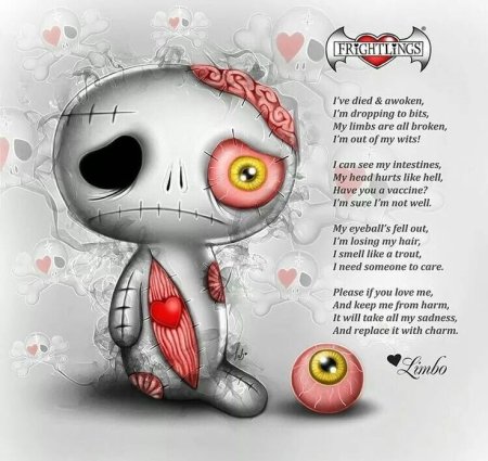 Кукла вуду эскиз