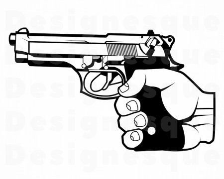 Пистолет картина