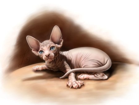 Сфинкс алмазная живопись