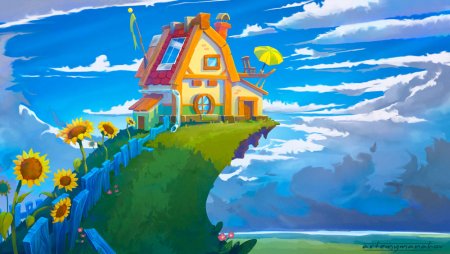 Дом рисунок