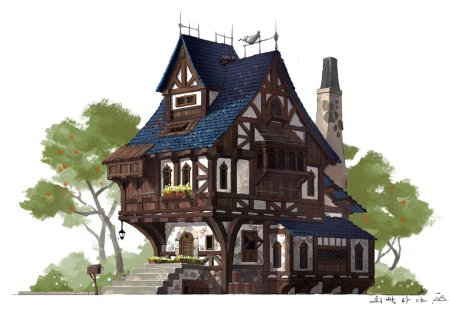 Средневековый дом