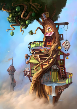 Сказочное дерево