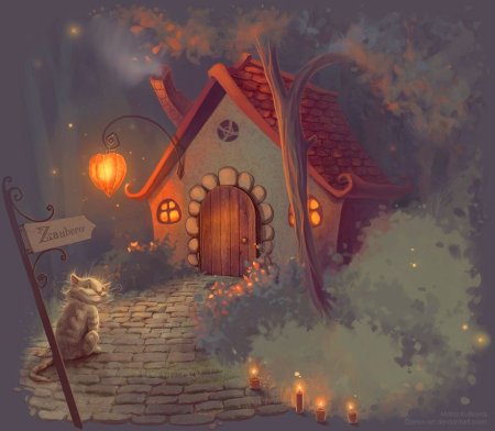 Волшебный сказочный домик